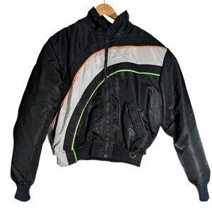 Vintage 90s Arctic Cat Arcticwear Full Zip Bomber Jacket Removable Liner Men XL